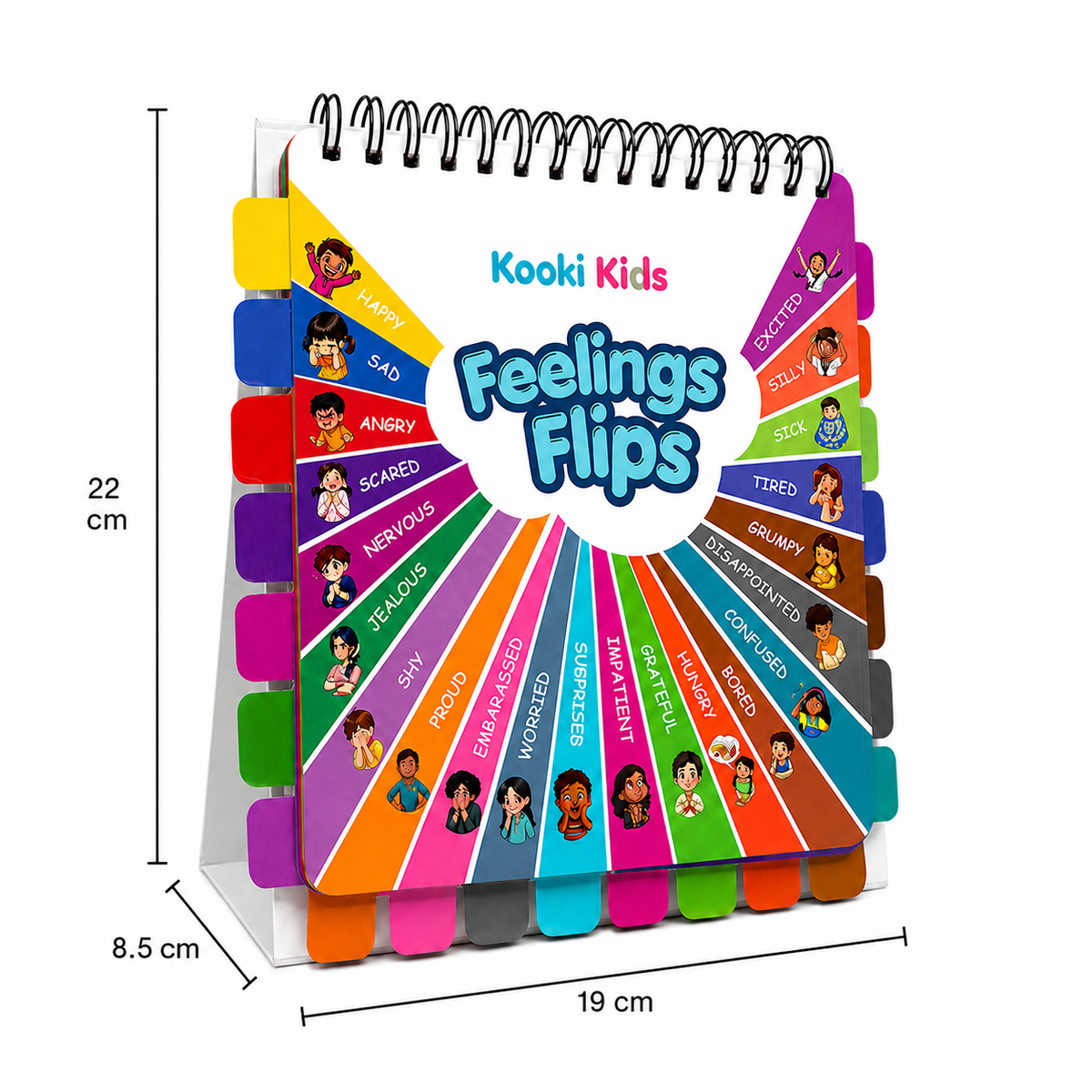 The #1 Calm-Down Book for Ages 3–8. Their Feelings, Finally Named.