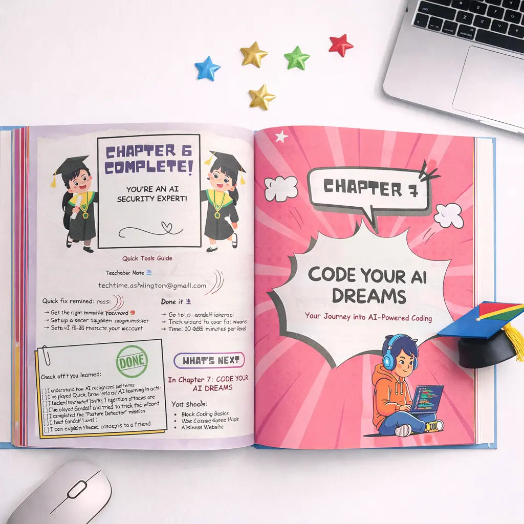 AI SUPER KID — 25+ Real AI Tools Your Child Can Actually Use Today (Ages 9+ | Smart Book)