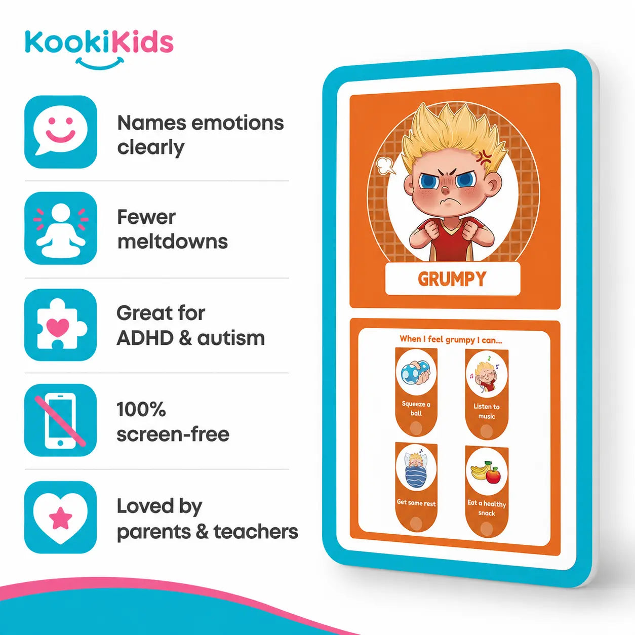 Feelings Flipbook for Kids – Name & Calm 22 Big Emotions, Fewer Meltdowns (Ages 3–8)