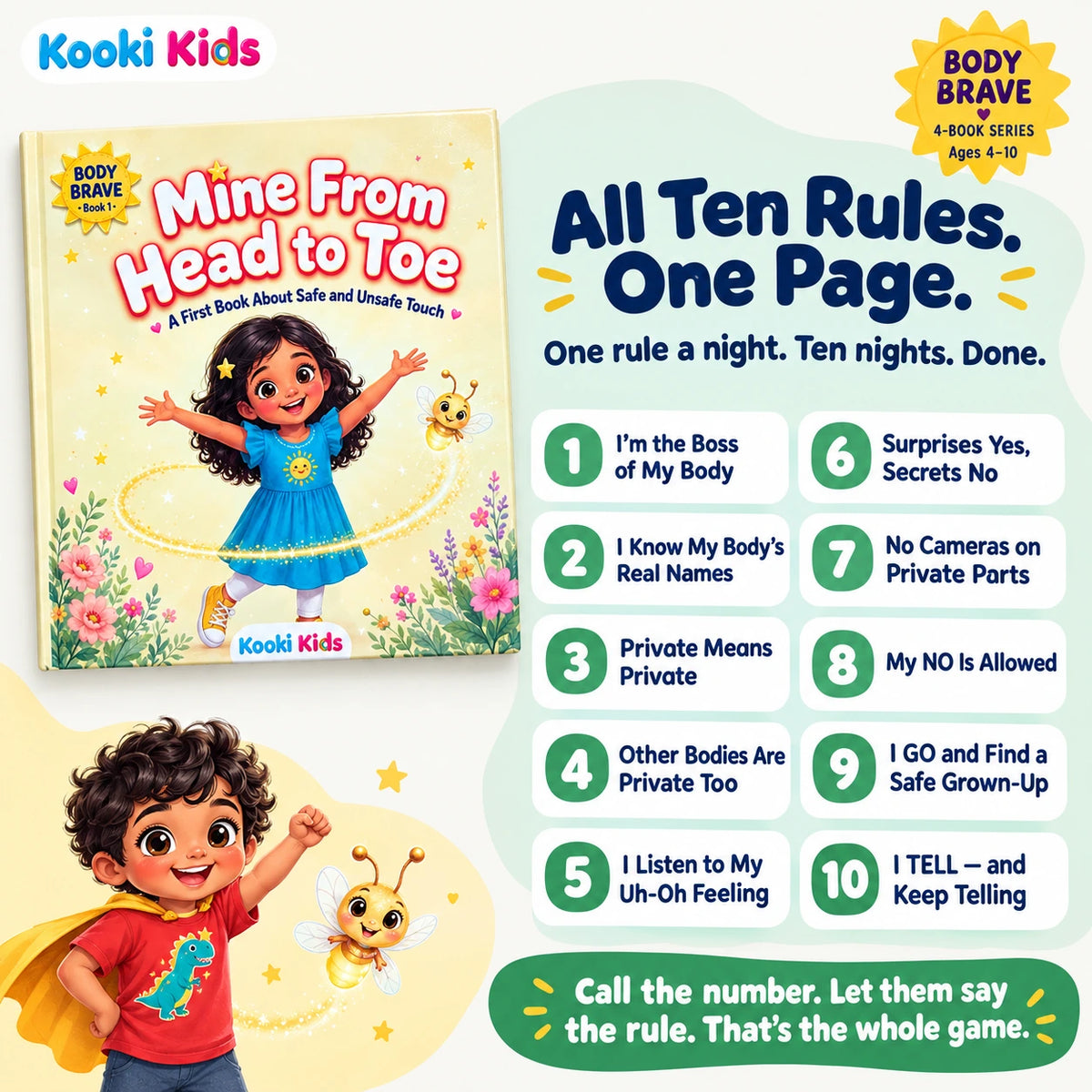 My Body, My Rules — The Body Brave Series | Set of 4 Books (Ages 4-12)