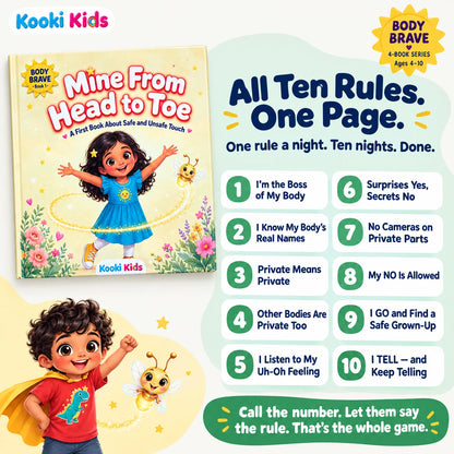 My Body, My Rules — The Body Brave Series | Set of 4 Books (Ages 4-12)