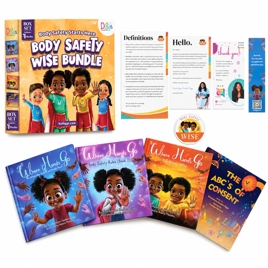 My Body, My Rules : Four Book Set (Ages 2-12)