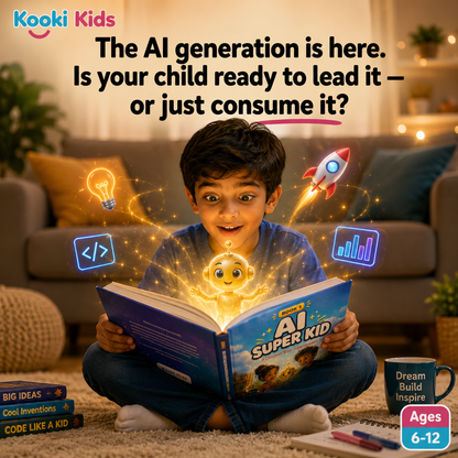 AI SUPER KID — Pack of 2 Books (Ages 8+ | Smart Book)