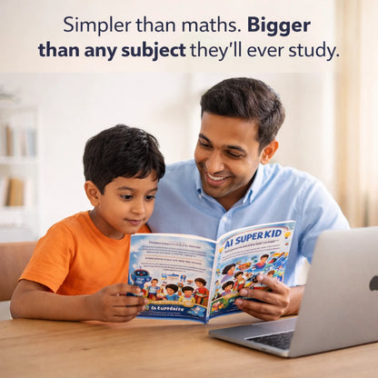 AI SUPER KID — 25+ Real AI Tools Your Child Can Actually Use Today (Ages 9+ | Smart Book)