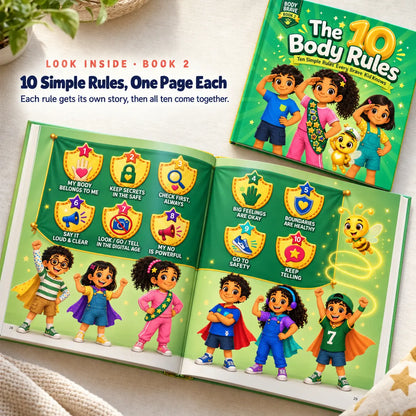 My Body, My Rules — The Body Brave Series | Set of 4 Books (Ages 4-12)