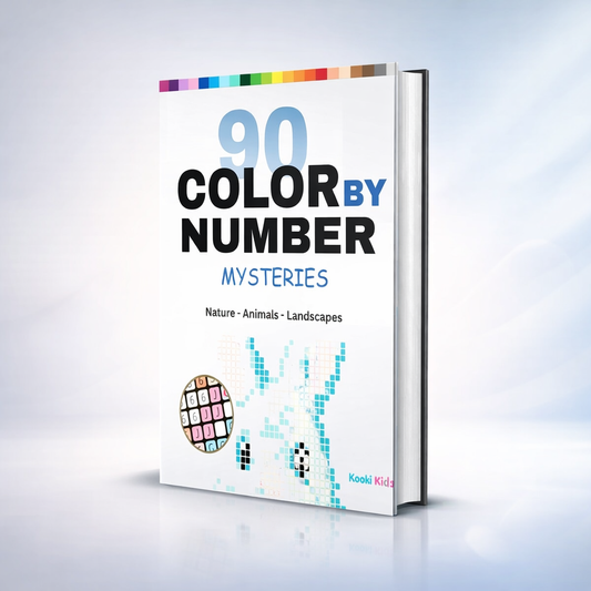 90 Color by Number Mysteries (Mosaic Coloring Book)