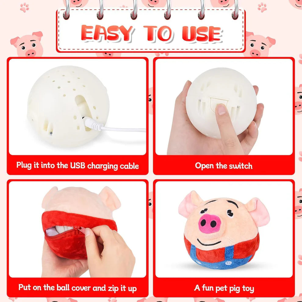 Jumping & Singing Piglet