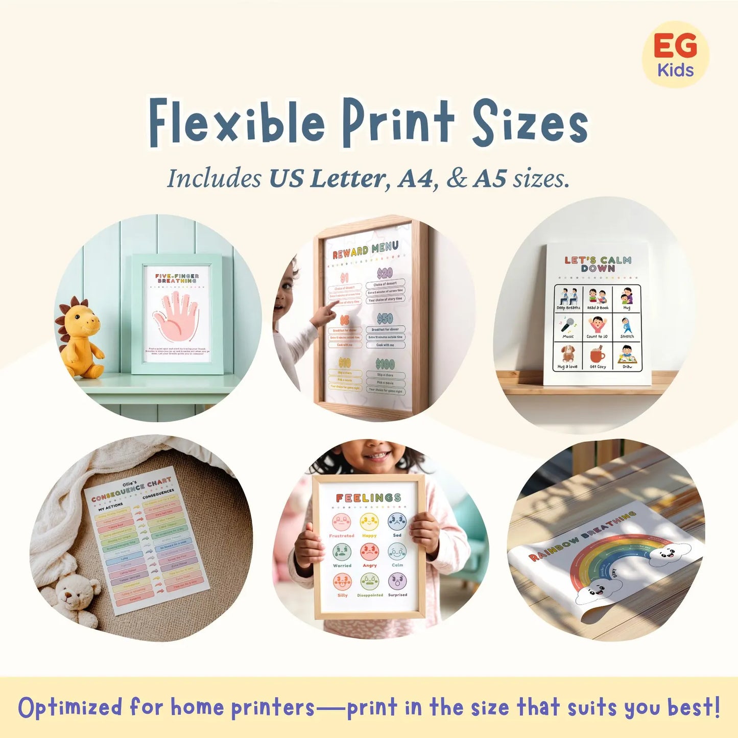 Children ADHD Printables ( 30+ Worksheets and 12 Mini Guides )