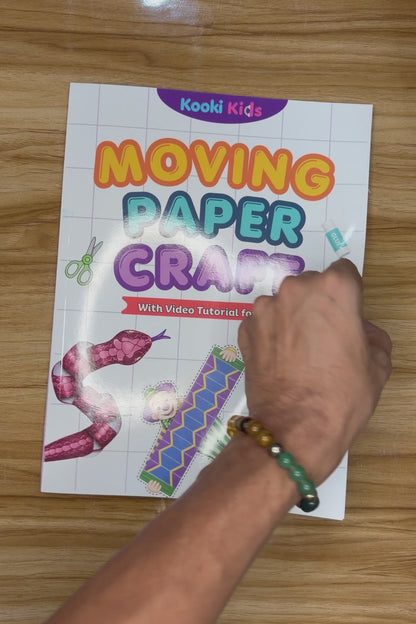 3 Fun & Creative Paper Craft Book Sets for Kids with Step-by-Step Video Tutorials | Pack of 3 | Ages 4+