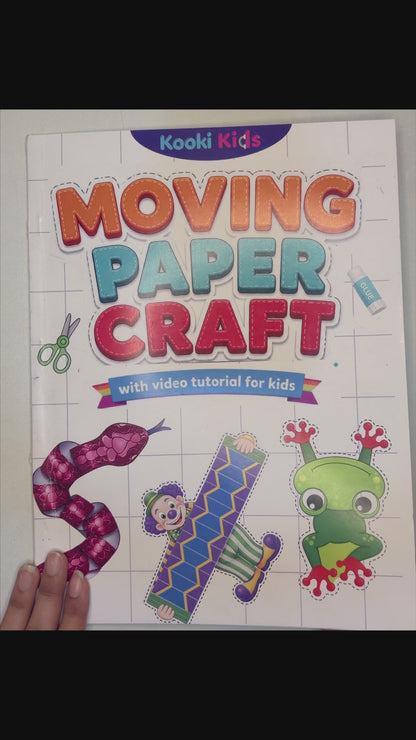 Moving Paper Craft With Tutorial For Kids: Easy-to-Make (24 Paper Crafts)